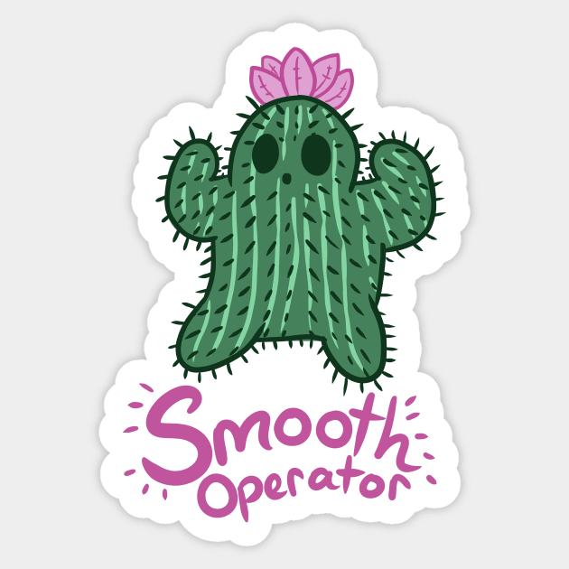 Smooth Operator Sticker by DivineandConquer